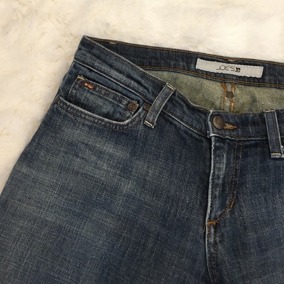 Joe's Jeans Dark Boot Cut Mid Rise Sz 27 - Picture 3 of 7